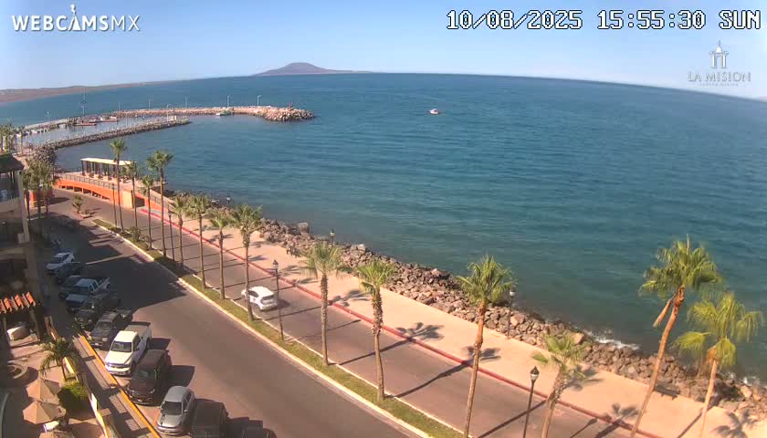 Loreto Coast Live Cam -  Loreto, Baha California Sur, Mexico