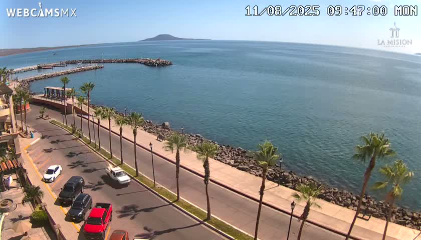Loreto Coast Live Cam -  Loreto, Baha California Sur, Mexico