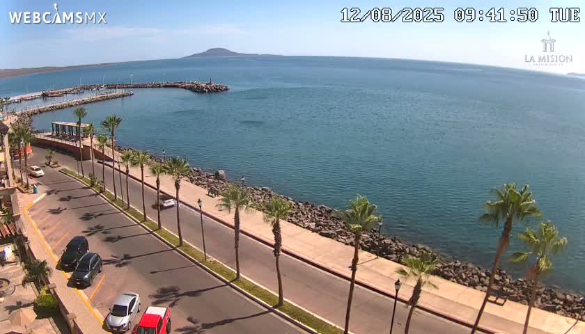 Loreto Coast Live Cam -  Loreto, Baha California Sur, Mexico