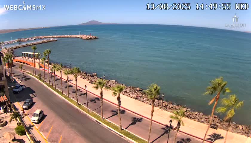 Loreto Coast Live Cam -  Loreto, Baha California Sur, Mexico