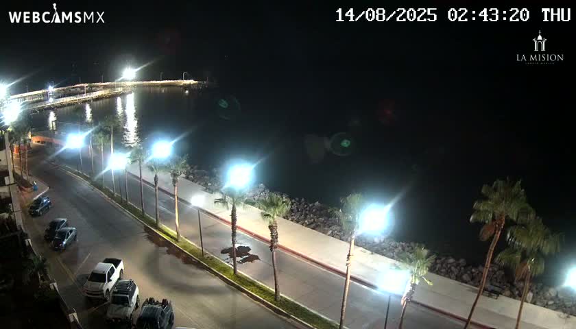 Loreto Coast Live Cam -  Loreto, Baha California Sur, Mexico