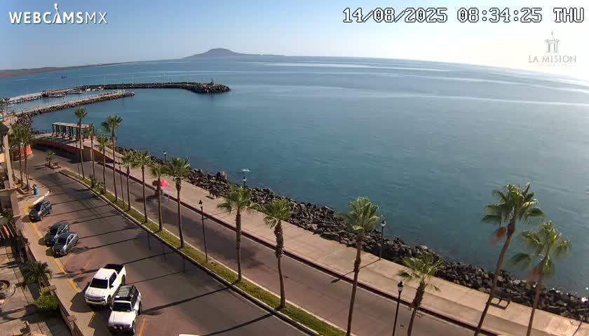 Loreto Coast Live Cam -  Loreto, Baha California Sur, Mexico