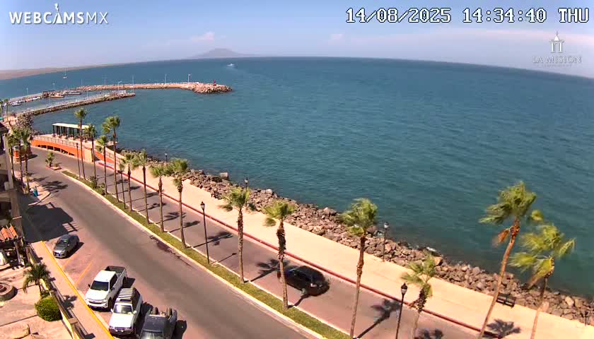 Loreto Coast Live Cam -  Loreto, Baha California Sur, Mexico