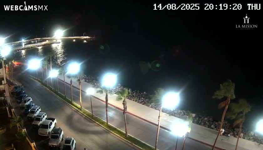 Loreto Coast Live Cam -  Loreto, Baha California Sur, Mexico