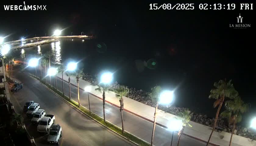 Loreto Coast Live Cam -  Loreto, Baha California Sur, Mexico