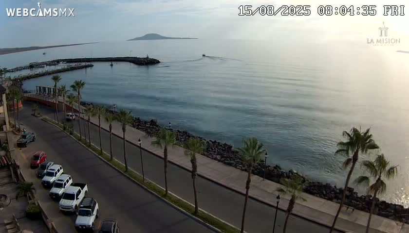 Loreto Coast Live Cam -  Loreto, Baha California Sur, Mexico