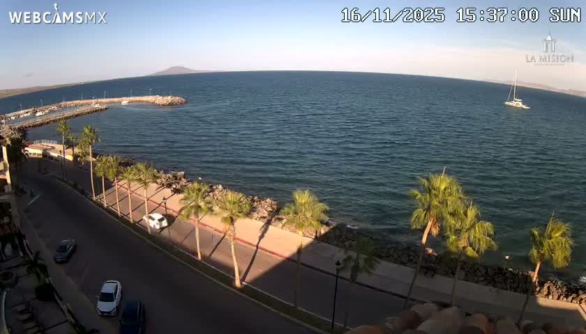 Loreto Coast Live Cam -  Loreto, Baha California Sur, Mexico