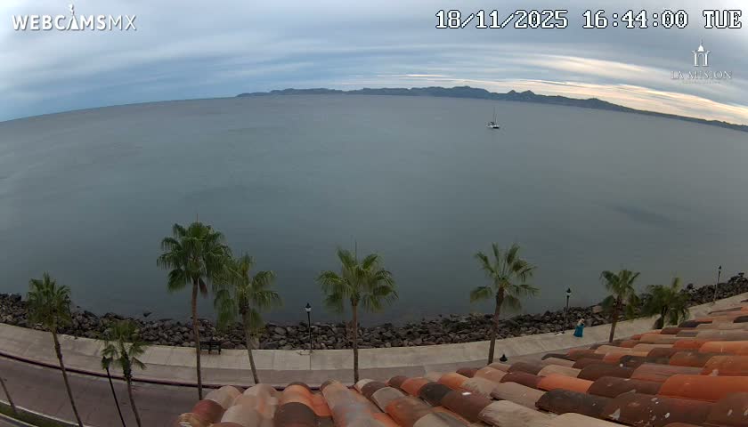 Loreto Coast Live Cam -  Loreto, Baha California Sur, Mexico