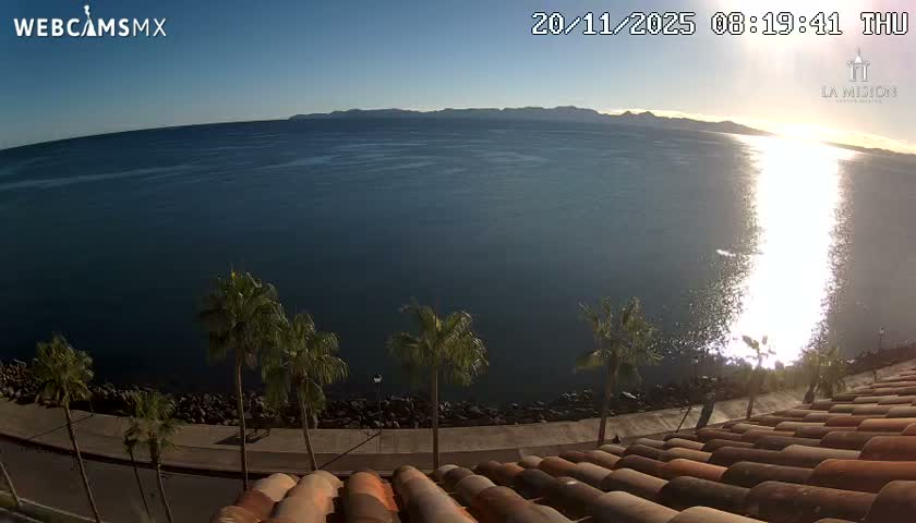 Loreto Coast Live Cam -  Loreto, Baha California Sur, Mexico