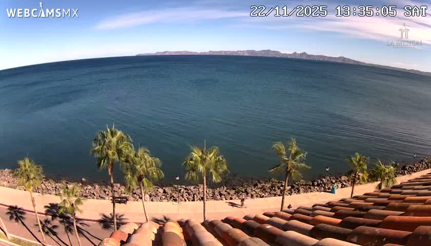 Loreto Coast Live Cam -  Loreto, Baha California Sur, Mexico