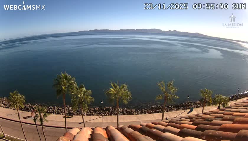 Loreto Coast Live Cam -  Loreto, Baha California Sur, Mexico