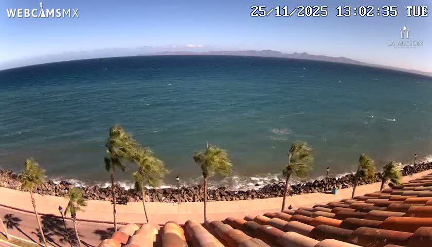 Loreto Coast Live Cam -  Loreto, Baha California Sur, Mexico