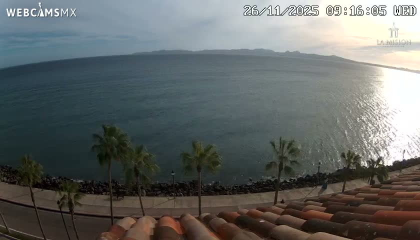 Loreto Coast Live Cam -  Loreto, Baha California Sur, Mexico