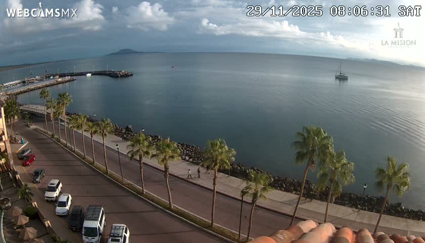 Loreto Coast Live Cam -  Loreto, Baha California Sur, Mexico