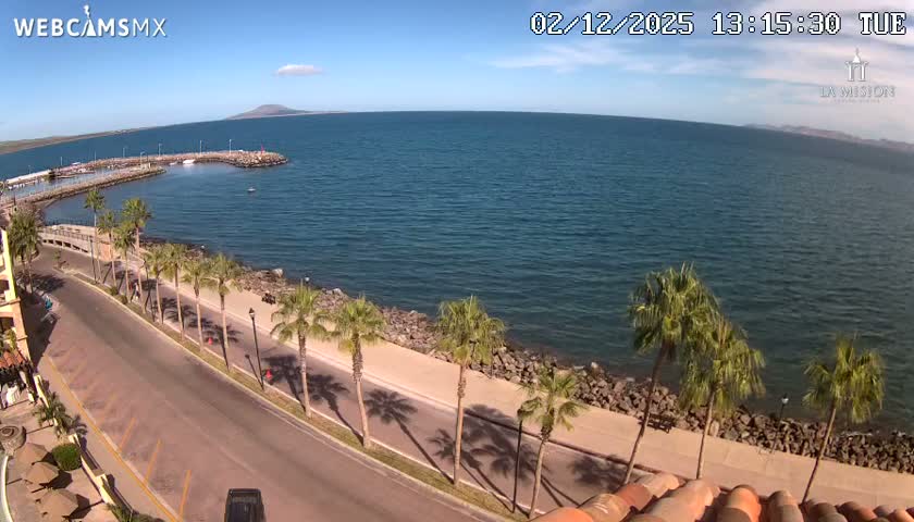 Loreto Coast Live Cam -  Loreto, Baha California Sur, Mexico
