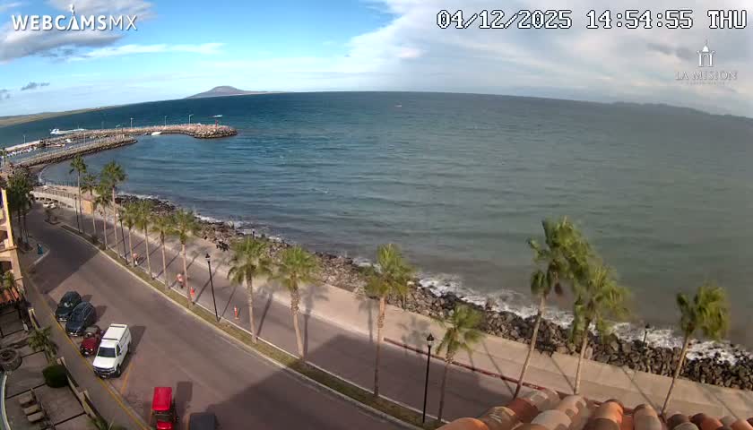 Loreto Coast Live Cam -  Loreto, Baha California Sur, Mexico