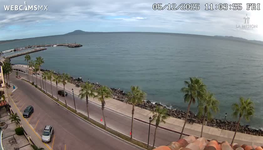 Loreto Coast Live Cam -  Loreto, Baha California Sur, Mexico