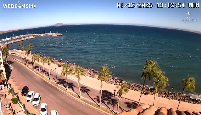 Loreto Coast Live Cam -  Loreto, Baha California Sur, Mexico