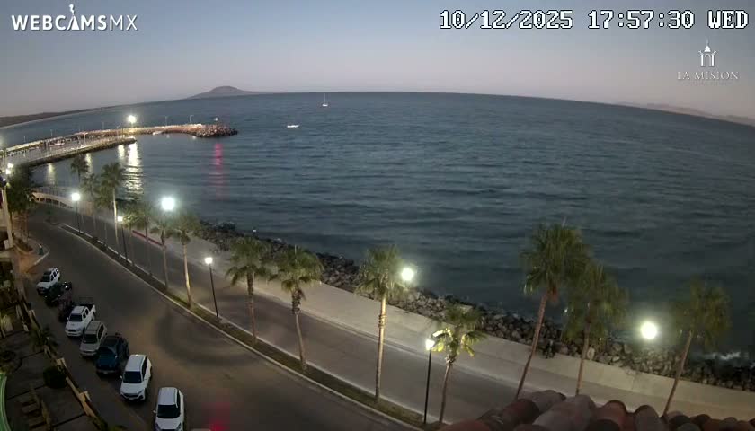 Loreto Coast Live Cam -  Loreto, Baha California Sur, Mexico