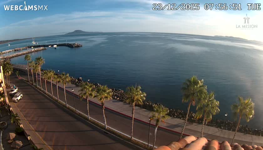 Loreto Coast Live Cam -  Loreto, Baha California Sur, Mexico