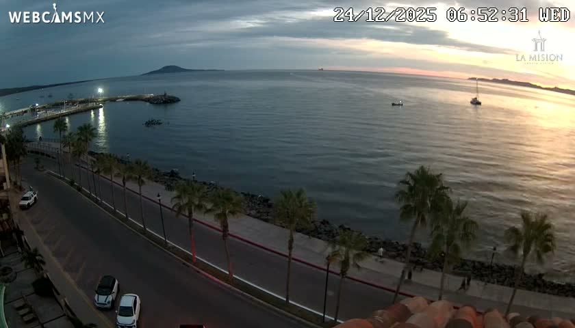 Loreto Coast Live Cam -  Loreto, Baha California Sur, Mexico