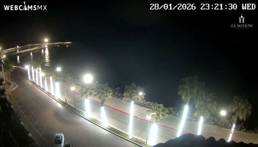 Loreto Coast Live Cam -  Loreto, Baha California Sur, Mexico