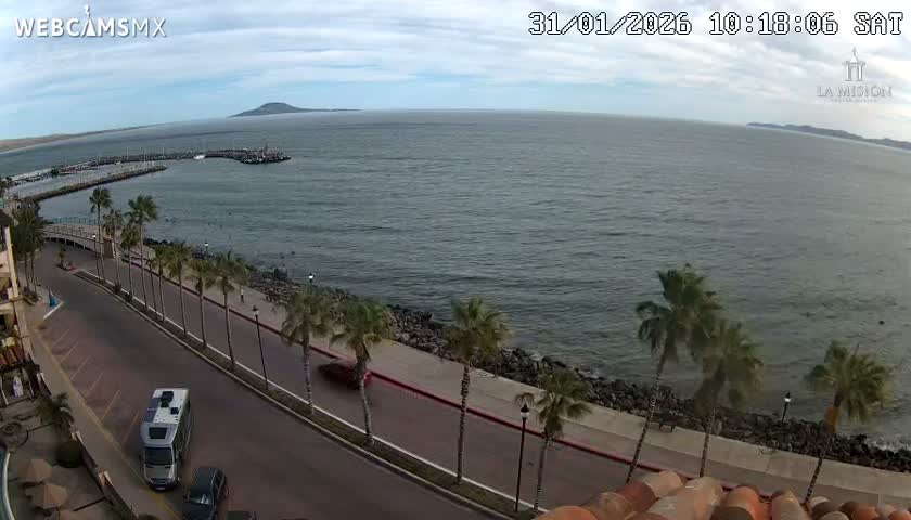 Loreto Coast Live Cam -  Loreto, Baha California Sur, Mexico