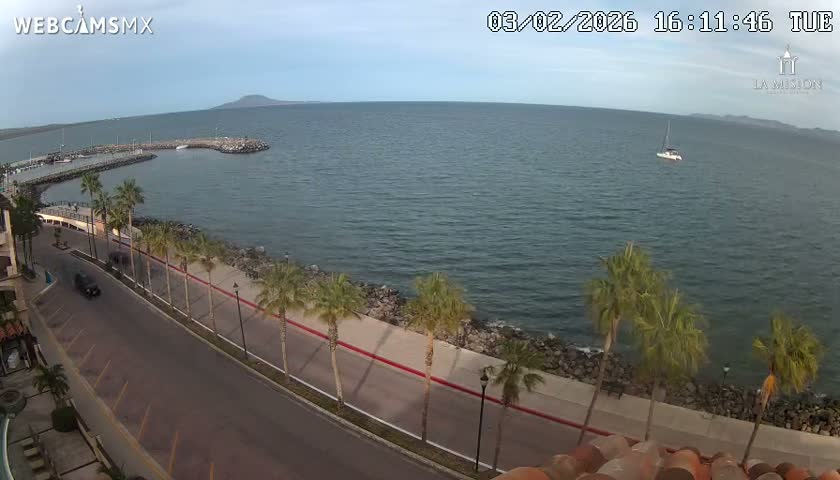 Loreto Coast Live Cam -  Loreto, Baha California Sur, Mexico