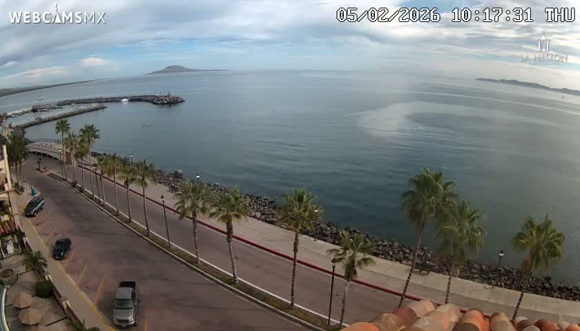 Loreto Coast Live Cam -  Loreto, Baha California Sur, Mexico
