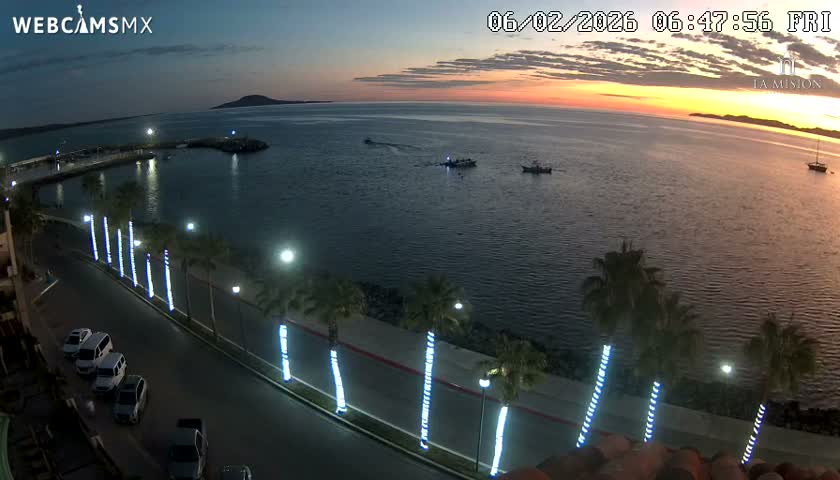 Loreto Coast Live Cam -  Loreto, Baha California Sur, Mexico