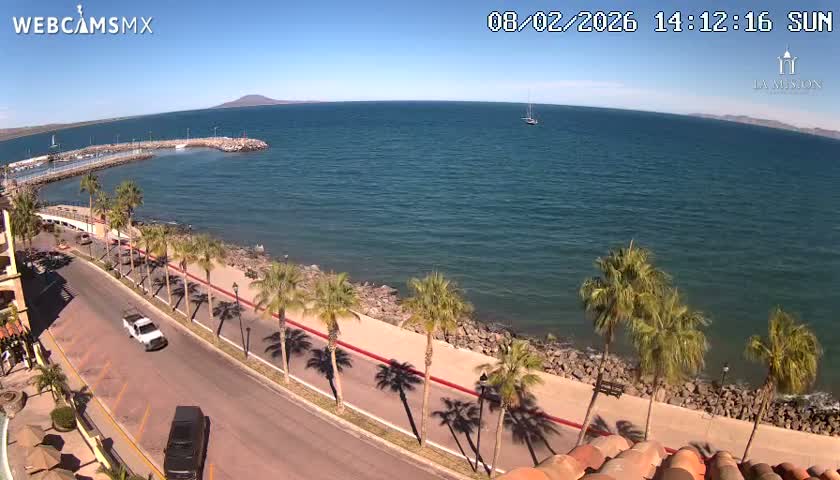 Loreto Coast Live Cam -  Loreto, Baha California Sur, Mexico