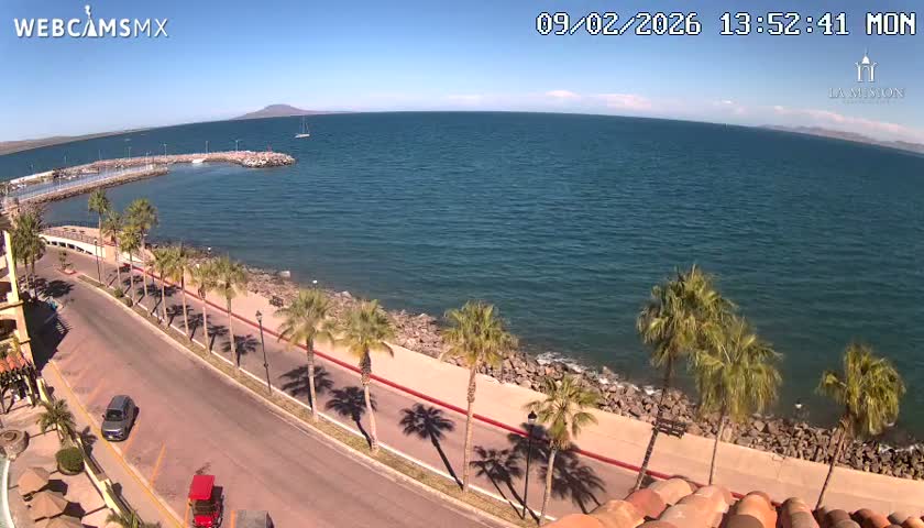 Loreto Coast Live Cam -  Loreto, Baha California Sur, Mexico