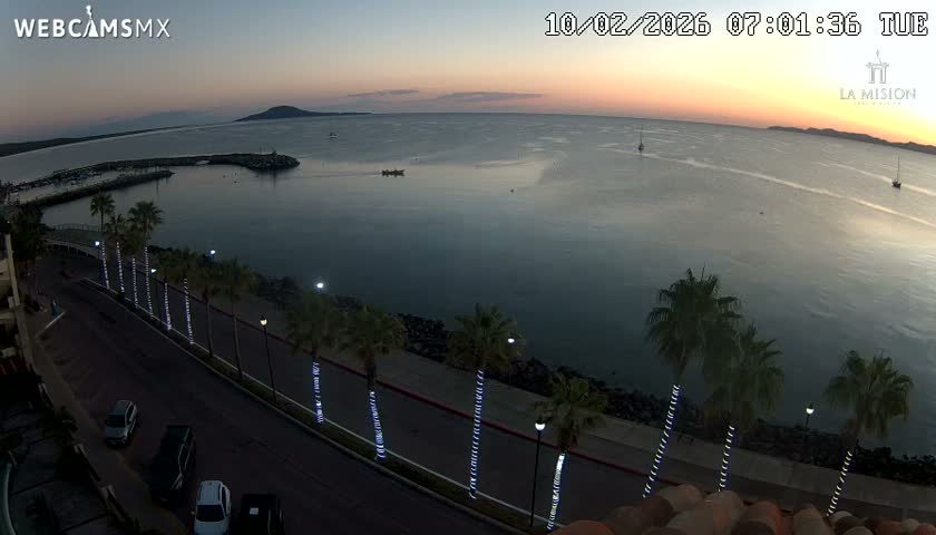 Loreto Coast Live Cam -  Loreto, Baha California Sur, Mexico