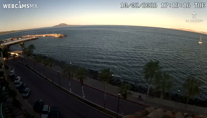 Loreto Coast Live Cam -  Loreto, Baha California Sur, Mexico