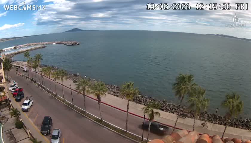 Loreto Coast Live Cam -  Loreto, Baha California Sur, Mexico