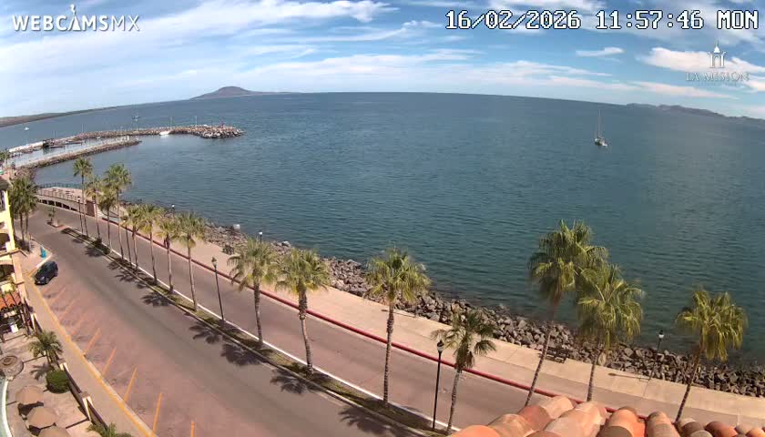 Loreto Coast Live Cam -  Loreto, Baha California Sur, Mexico