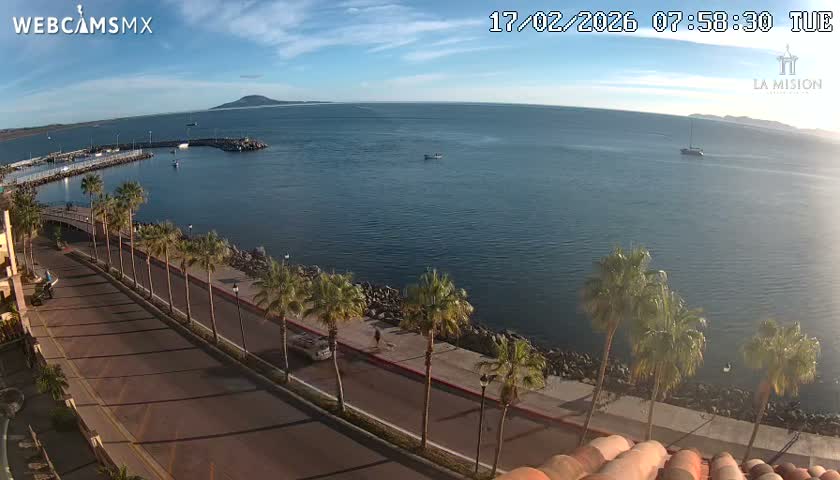 Loreto Coast Live Cam -  Loreto, Baha California Sur, Mexico