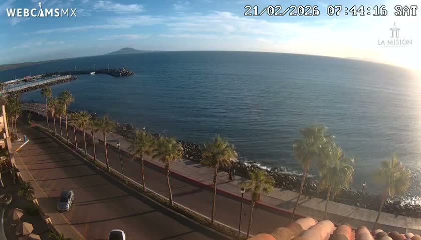 Loreto Coast Live Cam -  Loreto, Baha California Sur, Mexico