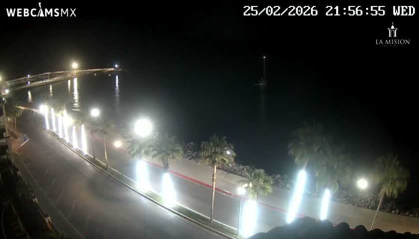 Loreto Coast Live Cam -  Loreto, Baha California Sur, Mexico