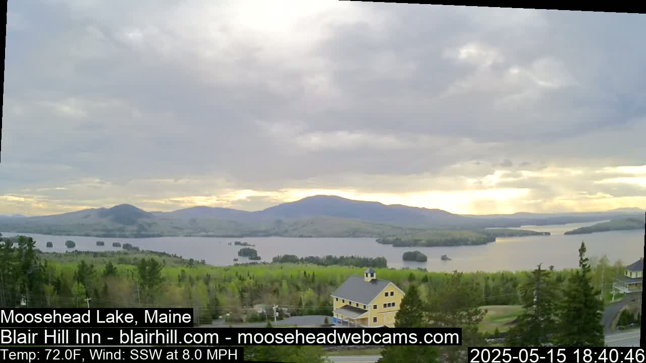 Newton Field - Jackman Airport Live Cam - Maine, USA