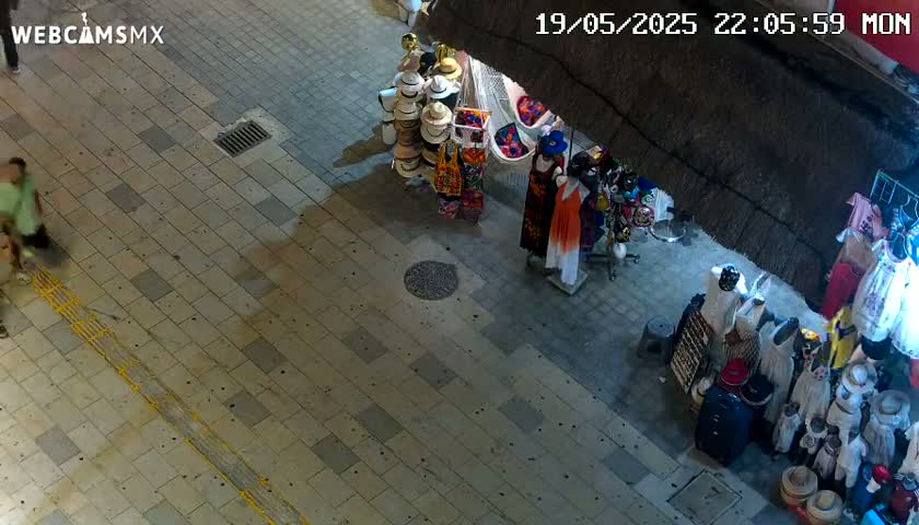 Playa del Carmen Avenue Quinta Avenida Live Cam - Solidaridad, Quintana Roo, Mexico