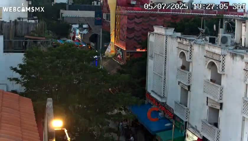 Playa del Carmen Avenue Quinta Avenida Live Cam - Solidaridad, Quintana Roo, Mexico