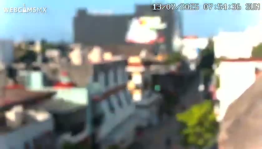 Playa del Carmen Avenue Quinta Avenida Live Cam - Solidaridad, Quintana Roo, Mexico