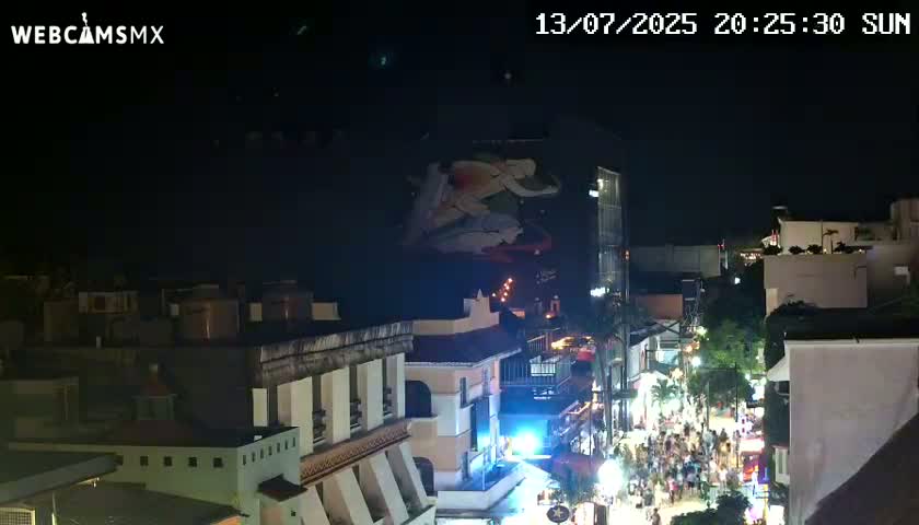 Playa del Carmen Avenue Quinta Avenida Live Cam - Solidaridad, Quintana Roo, Mexico