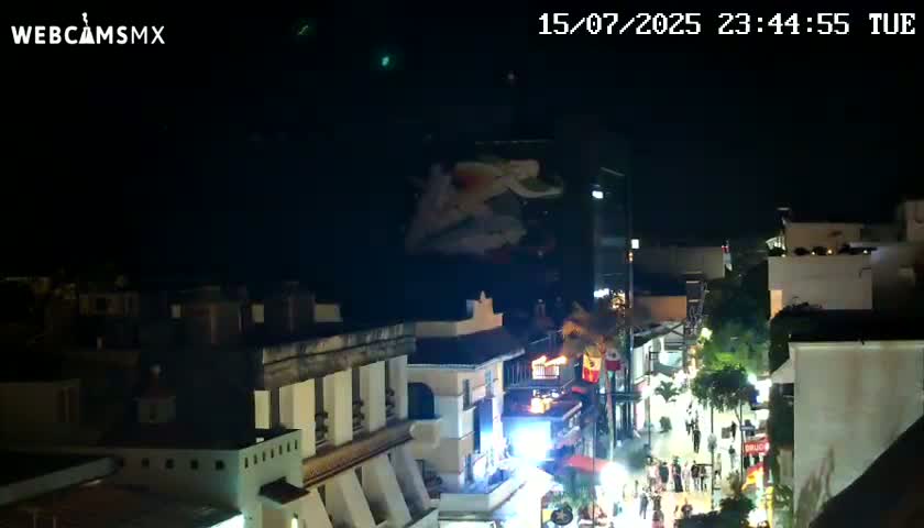 Playa del Carmen Avenue Quinta Avenida Live Cam - Solidaridad, Quintana Roo, Mexico