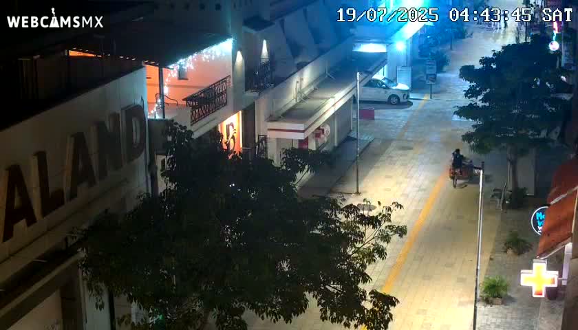 Playa del Carmen Avenue Quinta Avenida Live Cam - Solidaridad, Quintana Roo, Mexico
