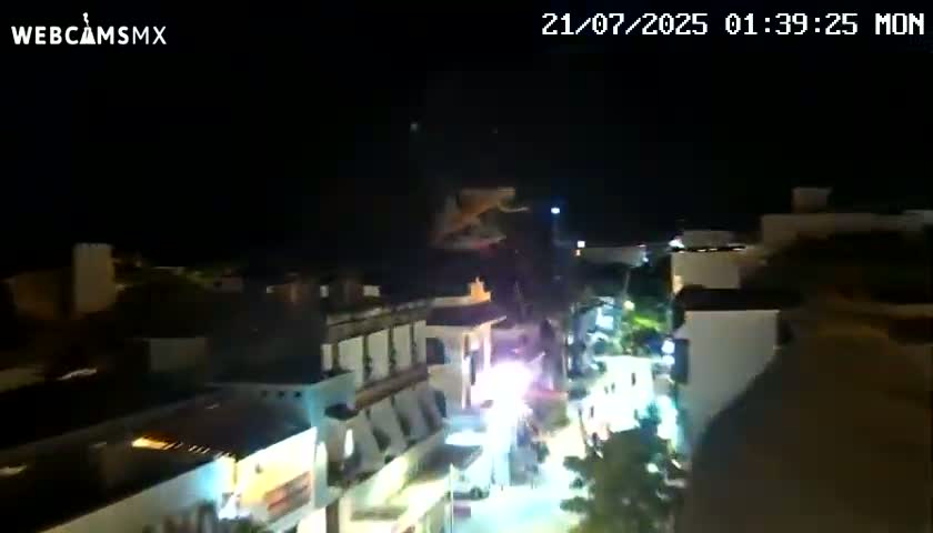 Playa del Carmen Avenue Quinta Avenida Live Cam - Solidaridad, Quintana Roo, Mexico
