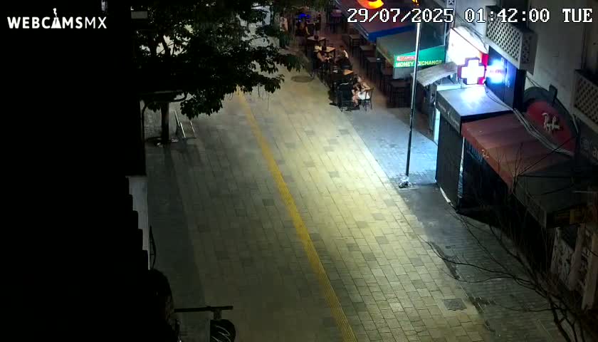Playa del Carmen Avenue Quinta Avenida Live Cam - Solidaridad, Quintana Roo, Mexico