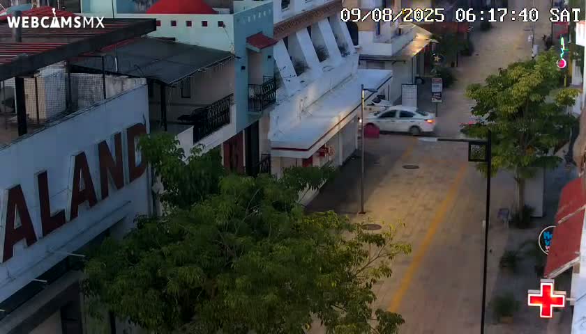 Playa del Carmen Avenue Quinta Avenida Live Cam - Solidaridad, Quintana Roo, Mexico