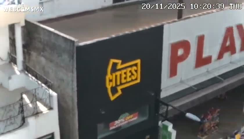 Playa del Carmen Avenue Quinta Avenida Live Cam - Solidaridad, Quintana Roo, Mexico